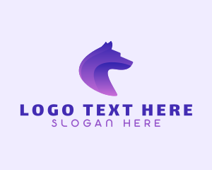 Hound Dog Pet  Logo