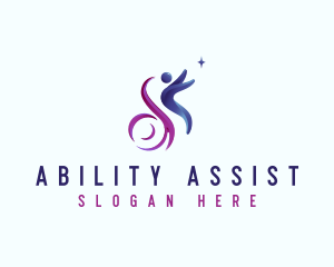 Handicap - Disability Support Therapy logo design