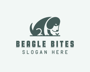 Beagle Puppy Dog logo design