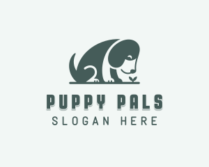 Beagle Puppy Dog logo design