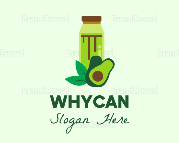 Organic Avocado Drink Logo