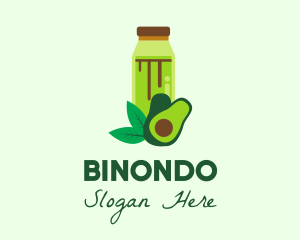 Drink - Organic Avocado Drink logo design