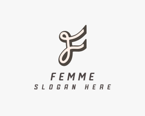 Fashion Clothing Dressmaker logo design