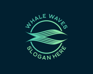 Artificial Waves Technology logo design