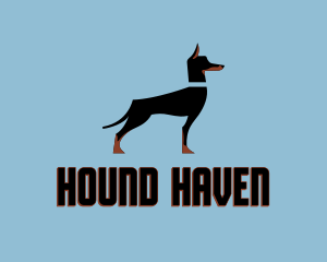 Hound - Guard Dog Hound logo design