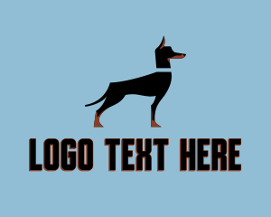 Blue Dog - Guard Dog Hound logo design