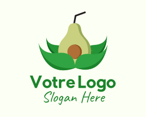Organic Avocado Drink  Logo