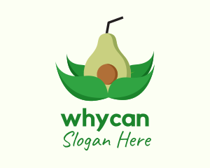 Organic Avocado Drink  Logo