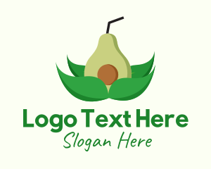 Nutritionist - Organic Avocado Drink logo design