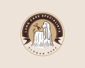 Dog Hound Grooming logo design