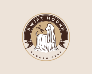 Dog Hound Grooming logo design