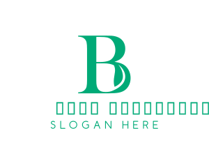 Green B Leaf Logo
