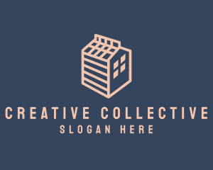 Cabin House Carton logo design