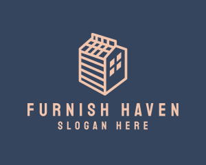 Cabin House Carton logo design