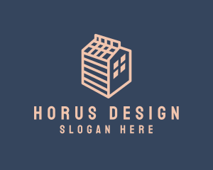 Cabin House Carton logo design