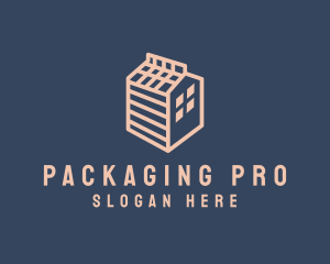 Packaging - Cabin House Carton logo design