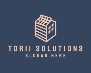 Cabin House Carton logo design