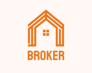 Home Construction Broker  logo design