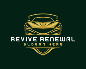 Restoration - Garage Automotive Detailing logo design