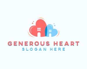 Heart Kindergarten Preschool logo design