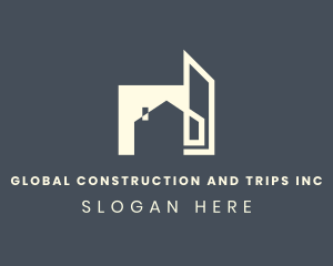 Home Building Apartment Logo