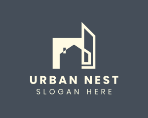 Apartment - Home Building Apartment logo design