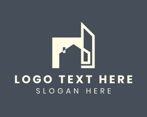 Home Building Apartment Logo