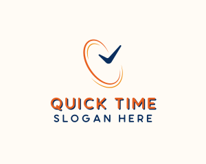 Minute - Check Boomerang Time logo design