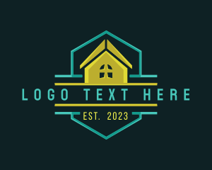 House - Realty House Contractor logo design