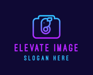 Wildlife Elephant Camera  logo design