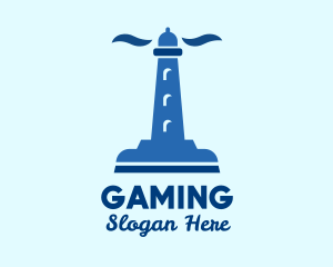 Clean - Lighthouse Squeegee Tower logo design
