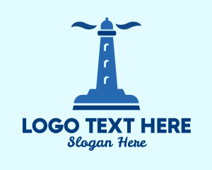 Beacon - Lighthouse Squeegee Tower logo design