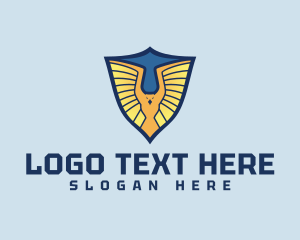 Eagle - Eagle Shield Security logo design