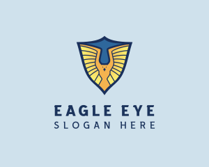 Eagle Shield Security logo design