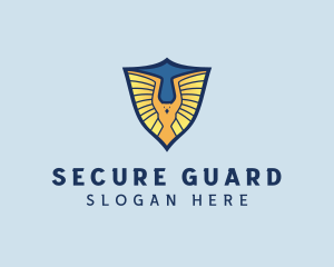 Eagle Shield Security logo design