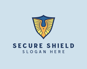 Safeguard - Eagle Shield Security logo design