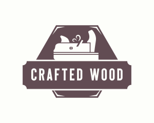 Carpenter - Hand Plane Carpenter logo design