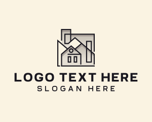 Developer - Real Estate House Property logo design