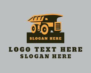 Heavy Duty Dump Truck Logo