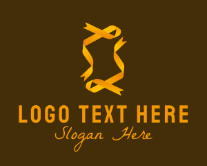 Alterations - Golden Generic Ribbon logo design