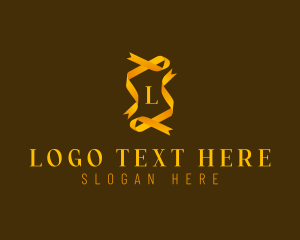 Silk - Golden Generic Ribbon logo design