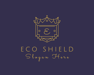 Premium Crown Crest logo design