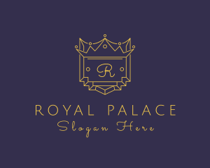 Premium Crown Crest logo design