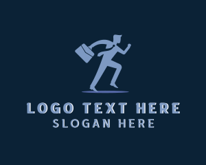 Youth - Running Corporate Employee logo design