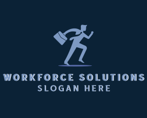 Employee - Running Corporate Employee logo design