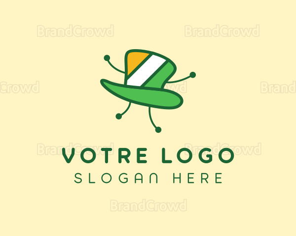 Dancing Leprechaun Hat Logo