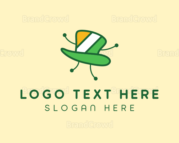 Dancing Leprechaun Hat Logo