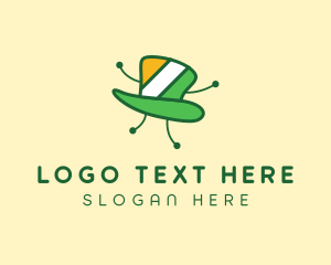 Dancing Leprechaun Hat  Logo