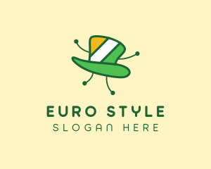 Dancing Leprechaun Hat  logo design