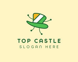 Dancing Leprechaun Hat  logo design